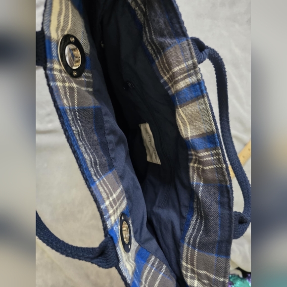 Aeropostale Plaid Tote Bag - Picture 7 of 9